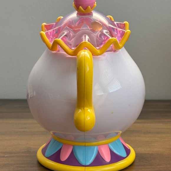 Disney MRS. POTTS Teapot Bubbling Confetti Popping WORKS Toy Beauty & the Beast - Picture 6 of 9